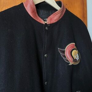 vintage 90’s NHL sens coat